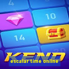 escalar time online